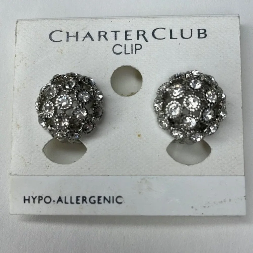 Charter Club‎ Clip On Earrings